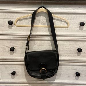 Coach leather shoulder bag